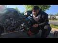 2024 Kawasaki Z650 chain maintenance. 😬 Am i doing this right?