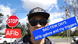 My walking VLOG about my Atrial fibrillation problem-  AFib triggers and bad few days episode 4 by Rob Daman 82 views 1 month ago 7 minutes, 32 seconds