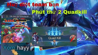 PHÚT THỨ 2 NHẬN NGAY QUADKILL VỚI NAKROTH FULL DAME MÙA S2 2024