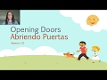 Opening Doors Abriendo Puertas Virtual Session 10 mp3