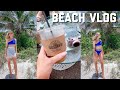 Vlogging at the beach for a week:)