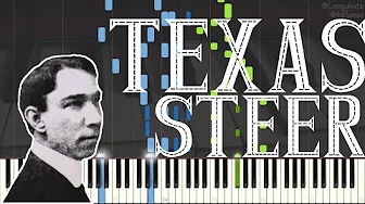 George Botsford - Texas Steer 1909 (Ragtime Piano Synthesia)