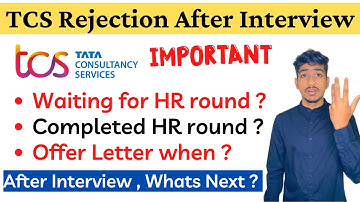 TCS Rejection Mail after Interview | TCS Interview Results | TCS NQT 2024 NINJA DIGITAL PRIME