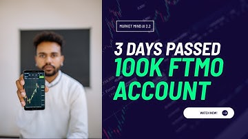 100k FTMO account passed in 3 days using a trading bot ✅✅🔥💯✔️