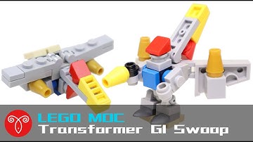 Lego MOC Transformers G1 Dinobots Mini Swoop