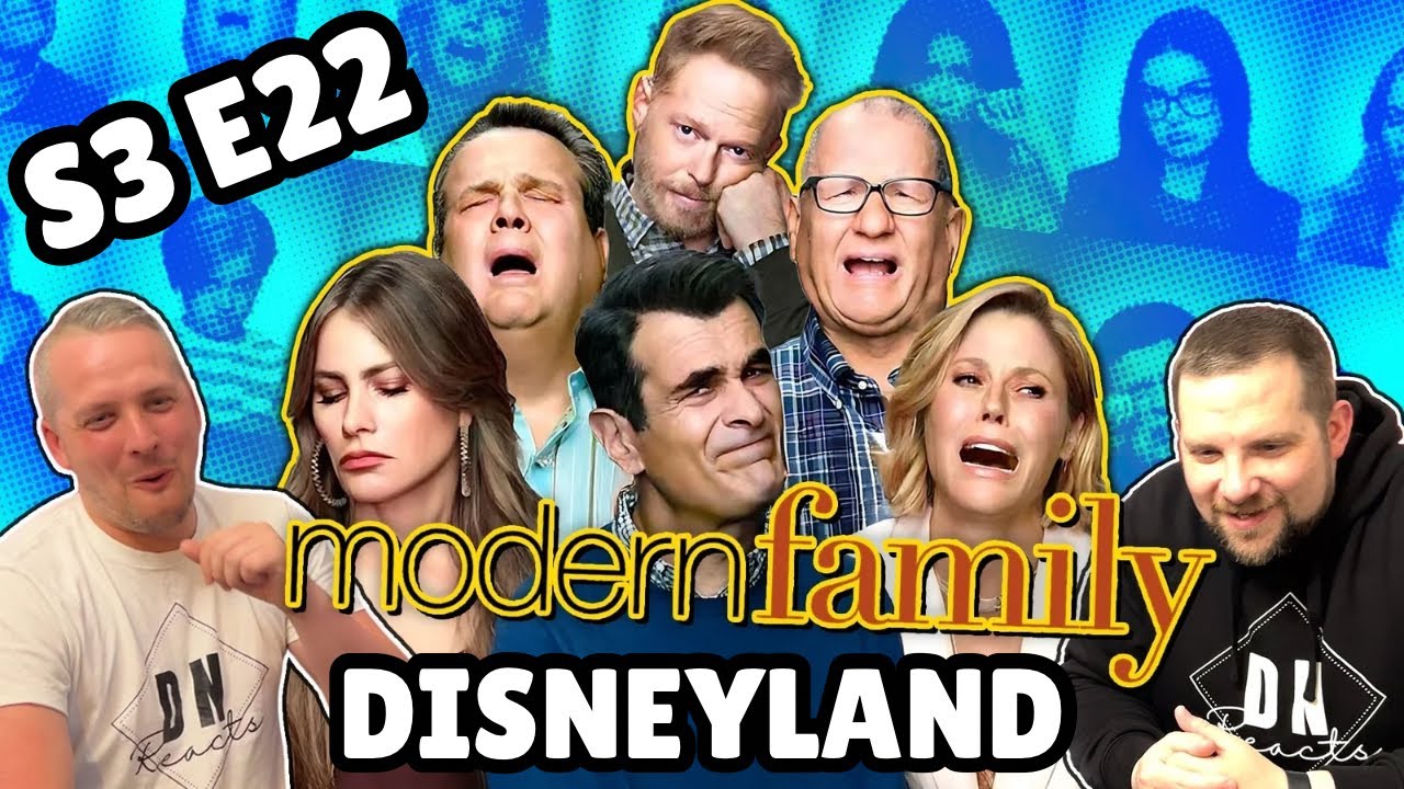 British Guys HILARIOUS Modern Family Reaction | Season 3 Episode 22 (Disneyland)