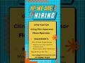 FREE HIRING DUBAI || Plastic operator || #shorts #short #shortvideo #job #jobs #uaevacancies #cipet