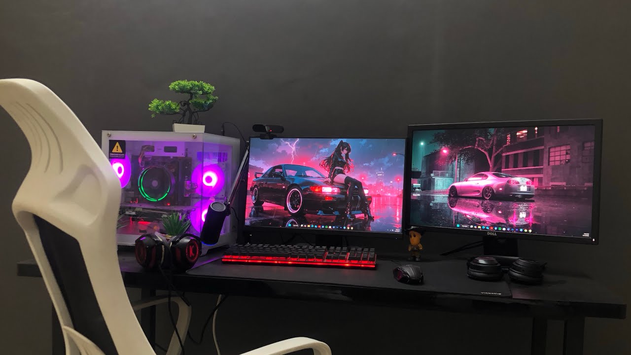 How I Built My Dream Gaming Room (Setup Tour 2025) - YouTube