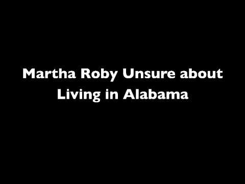 Martha Roby Unsure about Living in Alabama