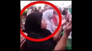 Latah lucu | ibu ini latah saat perhitungan suara pemilu