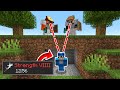 Minecraft Manhunt But Hunters Looking at Me Increases My Damage...