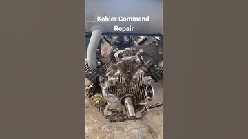 follow along as I repair an oil leak on a Kohler Command #zeroturnmower #mechanic #selfemployed