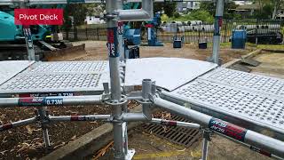 The Pivot Deck demonstrates the strength and adaptability of Proscaf Steel Components. Engineered...