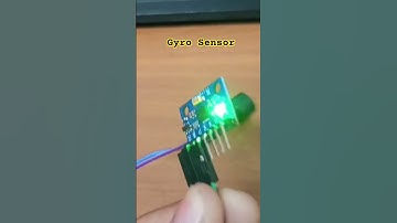 gyro sensor #arduino #robotics #automation #learn #sensor#science #electronic #arduinotutorials