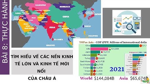 Giáo án ppt Bài 8: Tìm hiểu nền kinh tế lớn và nền kinh tế mới nổi của Châu Á | GA đt Địa lí 7 Kntt