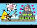 Angry Birds Heroic Rescue - RESCUE THE STELLA BY KICK PIGS!