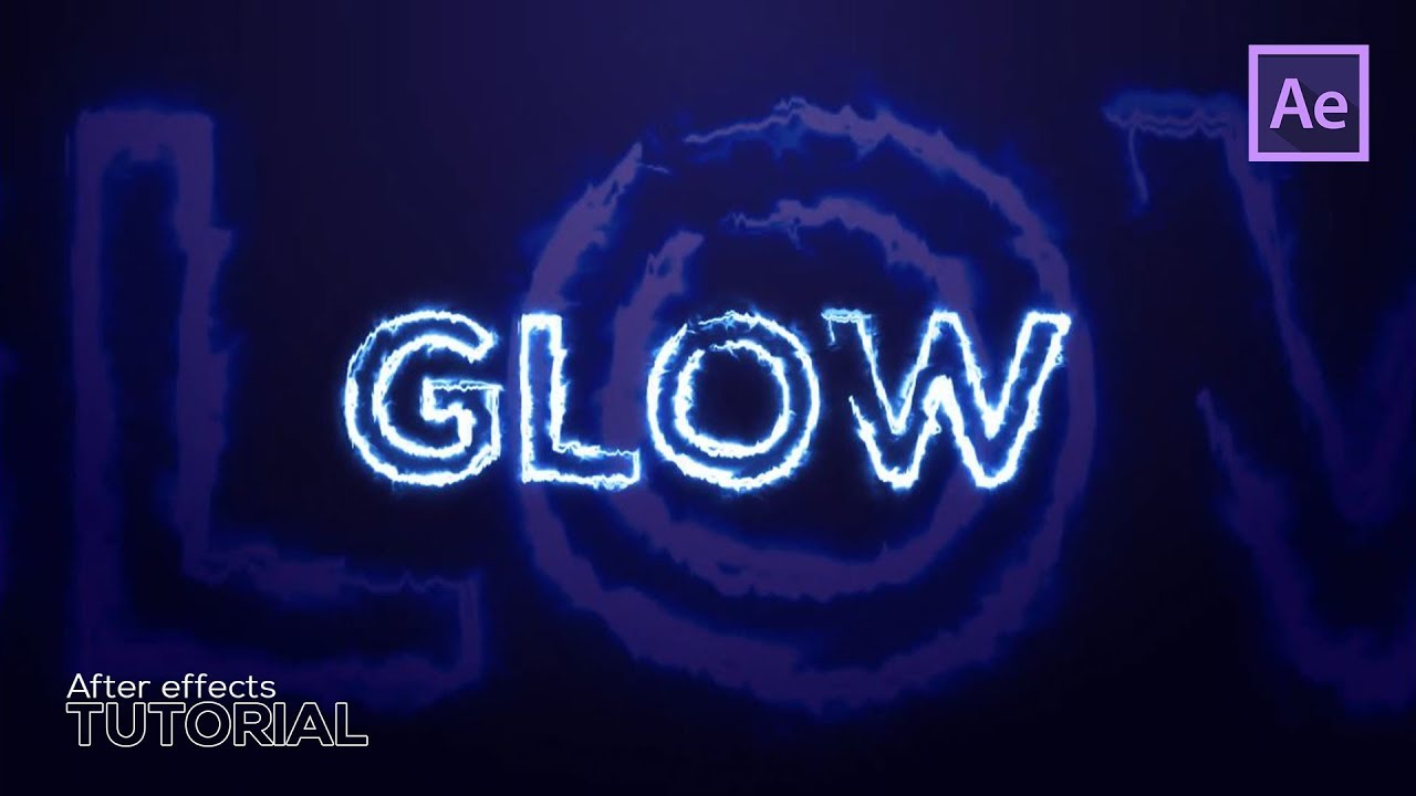Lighting Logo Reveal Animation in Adobe after effects - YouTube