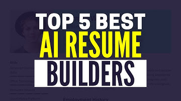 5 Best AI Resume Builders For Professional Resumes (2025)