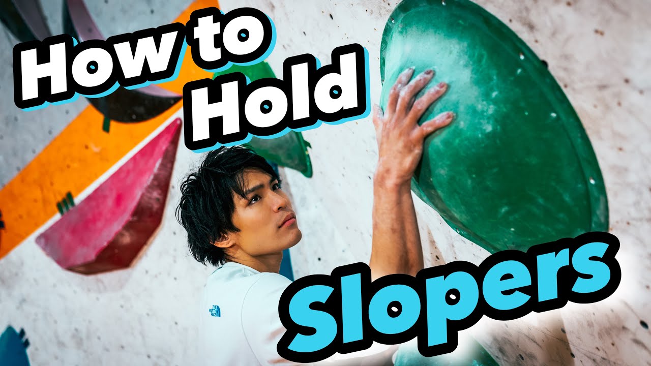 スローパーが持てるようになる〈４つのポイント〉‼️  by楢崎智亜