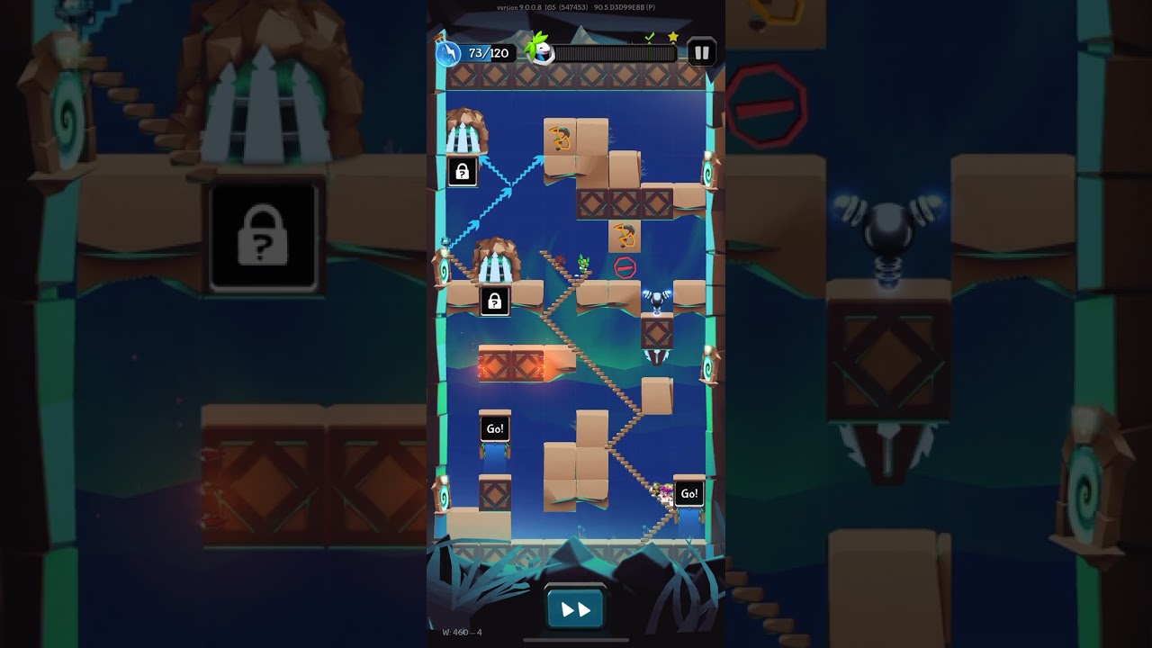 Lemmings W 460 - 4. - My guide saved all the lemmings