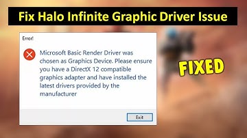 How to Fix Halo Infinite DirectX 12 Error