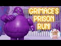 Grimace barrys prison run  roblox obby gameplay walkthrough no death4k