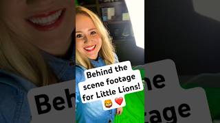 Behind the scenes footage of Little Lions! Looking forward to sharing some new songs and episodes🤭