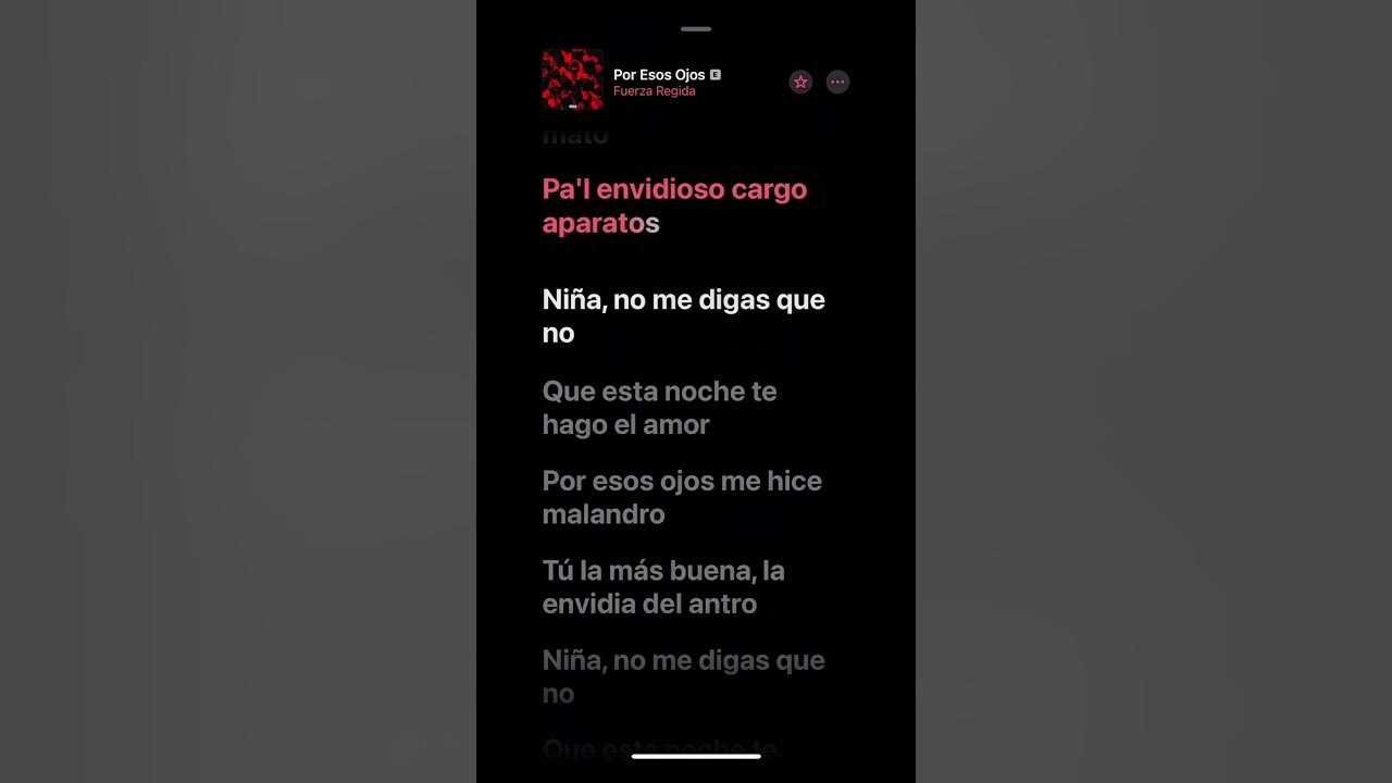 Por esos ojos - Fuerza Regida[Lyrics/Letra]