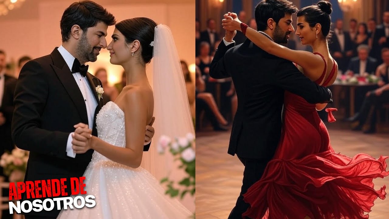 Энгин и Туба получили овации, стоящие за впечатляющим танцевальным представлением на своей свадьбе.