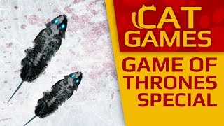 CAT GAMES - 🐁 Ice Mice! (Game of Thrones special) 4K 60FPS CAT GAMES - 🐁 Ice Mice! (Game of Thrones special) 4K 60FPS