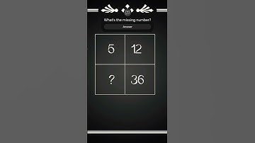 Missing number puzzle #numberseries #logicpuzzle #shorts