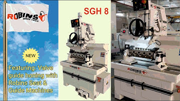 Guide honing featured in Robins Seat and Guide Machines  #robinsmachines #enginerebuilding #SGH8