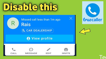 Truecaller | How to disable truecaller popup | pop up window notification disable kaise kare
