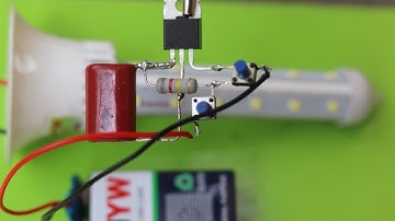 How To Make Adjustable Voltage Regulator Using Push Button Switch.