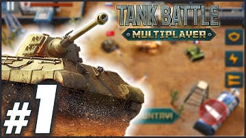 Tank Battle Heroes - World of Shooting Gameplay Part 1 for Android iOS