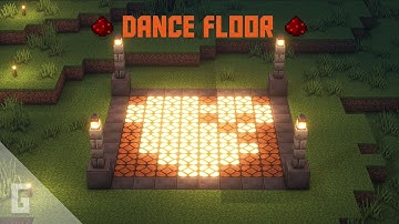 How To Build Red Stone DANCE FLOOR | Minecraft