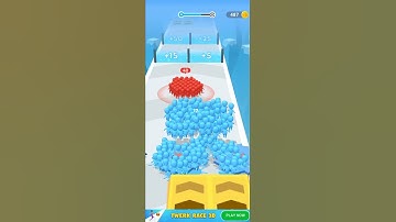 NOOB vs PRO vs HACKER in count master crowd runner 3d shorts! 3D NOOB vs PRO vs HACKER shorts #3