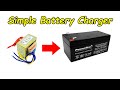 How To Make 12v battery charger / Electronic Lokaya