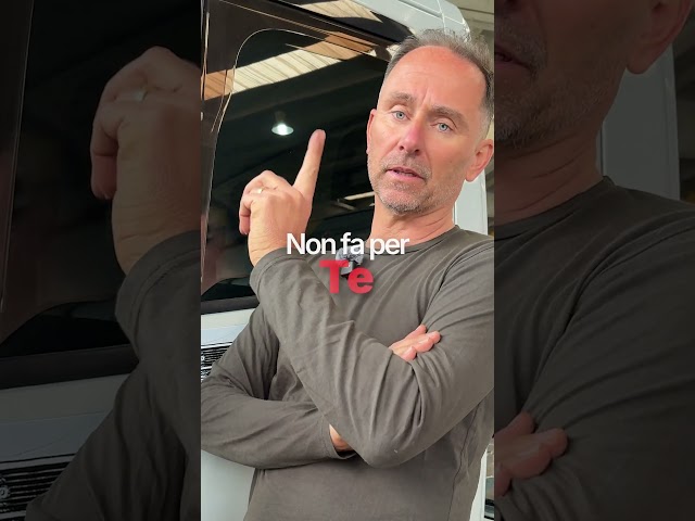 Questo non è un carro attrezzi per tutti