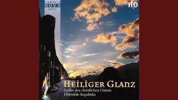 Svjatyj Bozhe: III. —