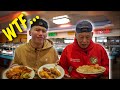 Chinese grandpa tries chinese buffet food for the first time