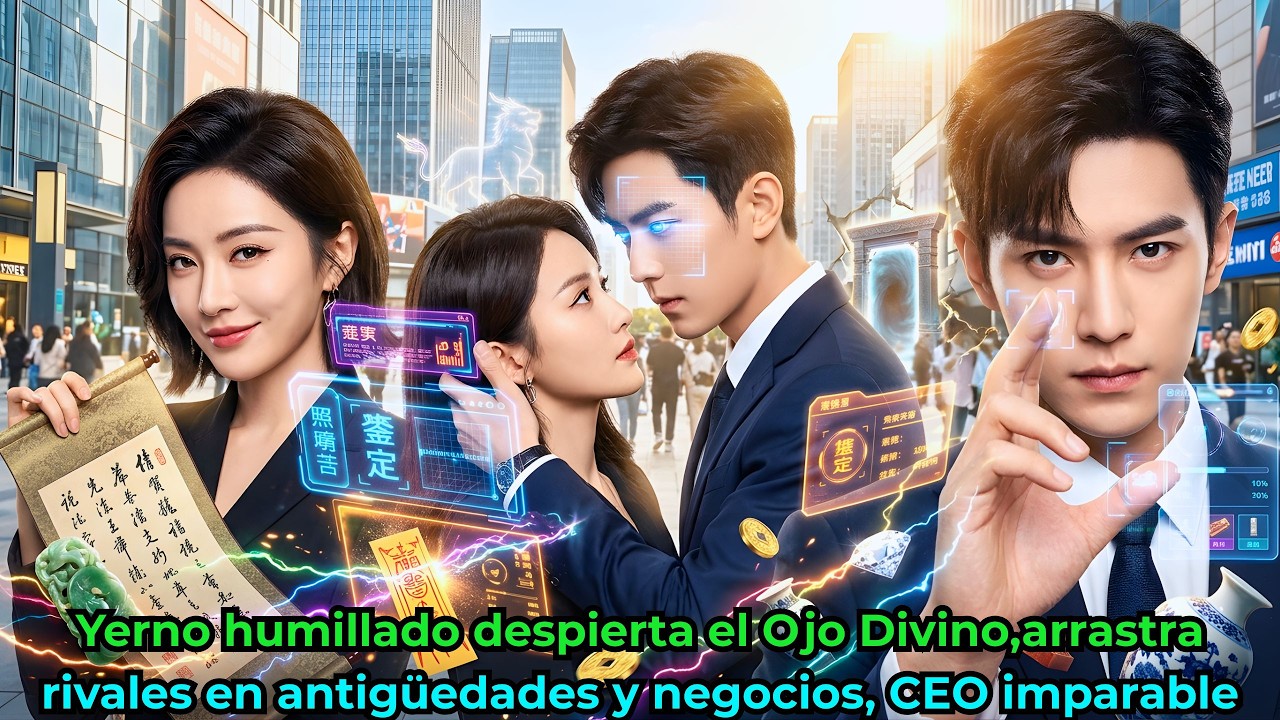 Yerno humillado despierta el Ojo Divino,arrastra rivales en antigüedades y negocios, CEO imparable