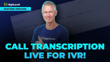 Call Transcription Live for IVR!