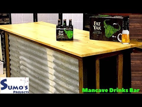 How To Make A Drinks Bar For Man Cave You - Diy Man Cave Bar Plans