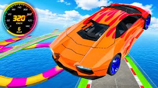 GT Car Stunt Master 😱 Impossible Mega Ramp Challenge | Extreme Car Stunts screenshot 4