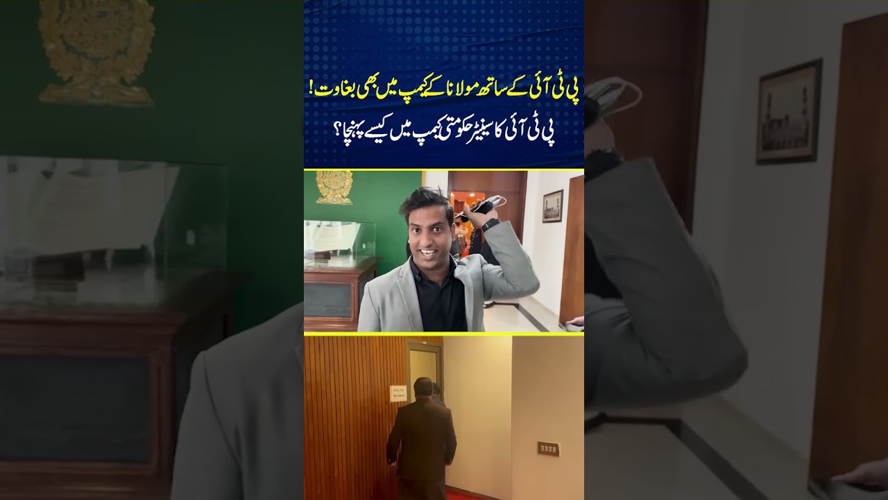 Revolt Erupts in Maulana’s Camp Alongside PTI! | How Did a PTI Senator Join the Government Side?