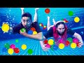 QUEM PEGAR MAIS BOLINHAS NA PISCINA GANHA | Gabriel e Shirley 2.0