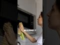 The Easiest Way to Clean Your Microwave — No Scrubbing Needed! 🍋✨ #shorts #LifeHacks #howto
