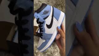 Unboxing the Jordan 1 High “University Blue” #shorts