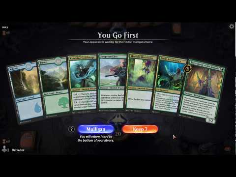 MTG ARENA- Delvador vs Roxy- Merfolk vs Nightmare Deck